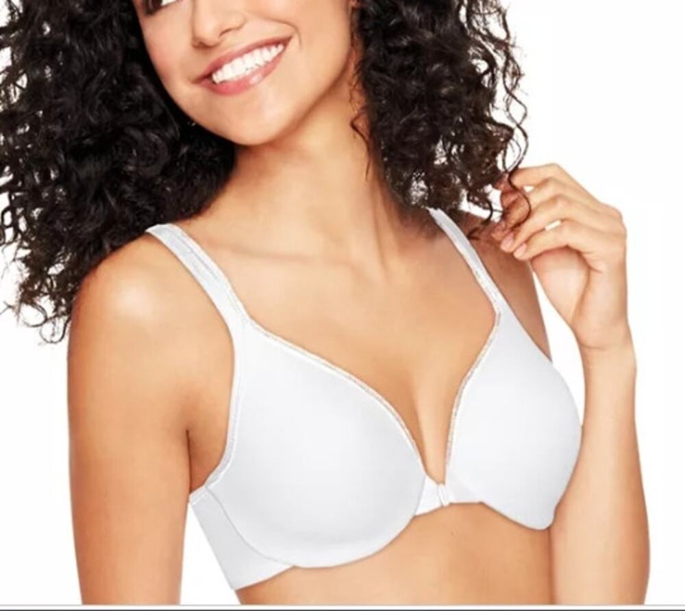 New NWT Hanes Ultimate® Bra: Soft Front-Closure Convertible T-Shirt Bra Size 36B